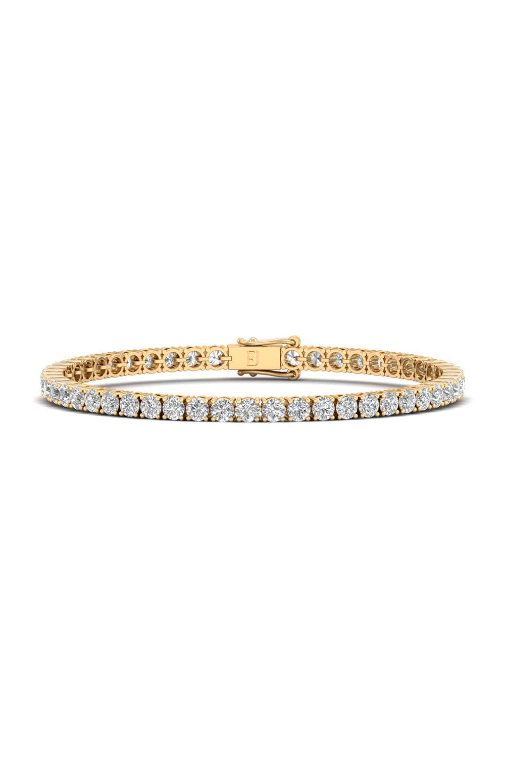 Classic Tennis Lab Diamond Bracelet