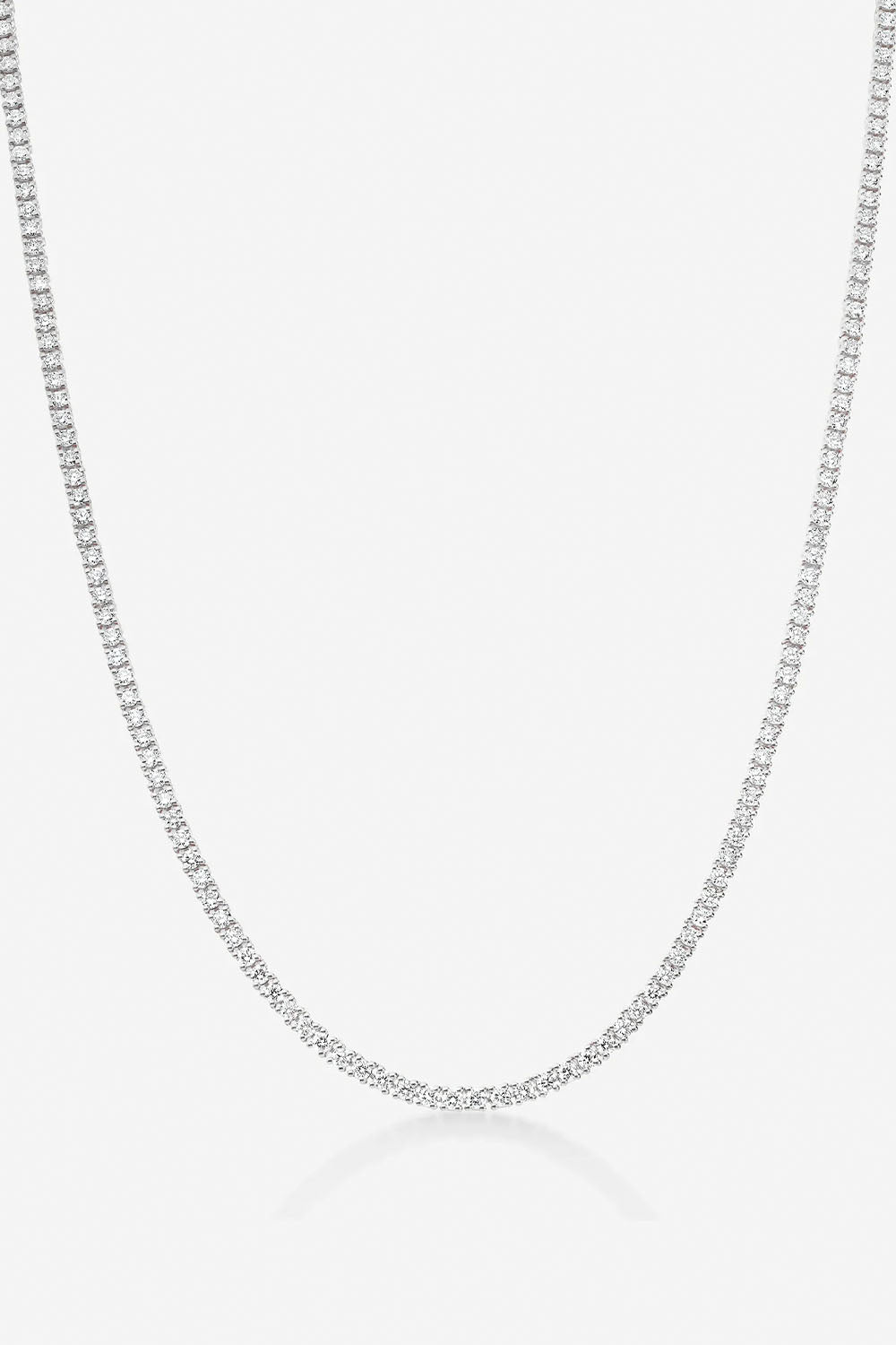 Classic Tennis Lab Diamond Necklace
