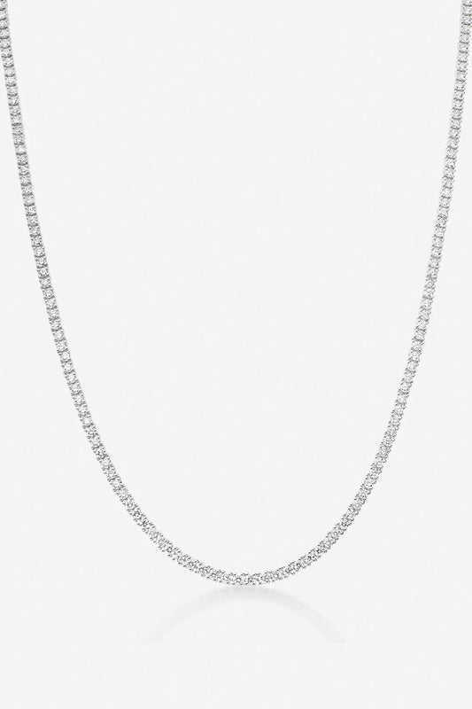 Classic Tennis Lab Diamond Necklace