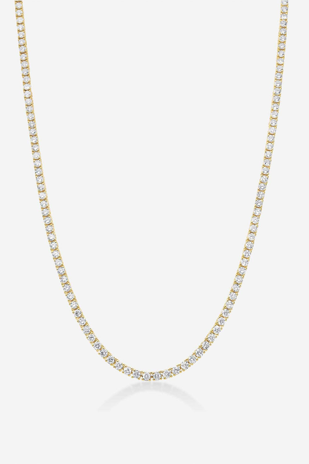 Classic Tennis Lab Diamond Necklace