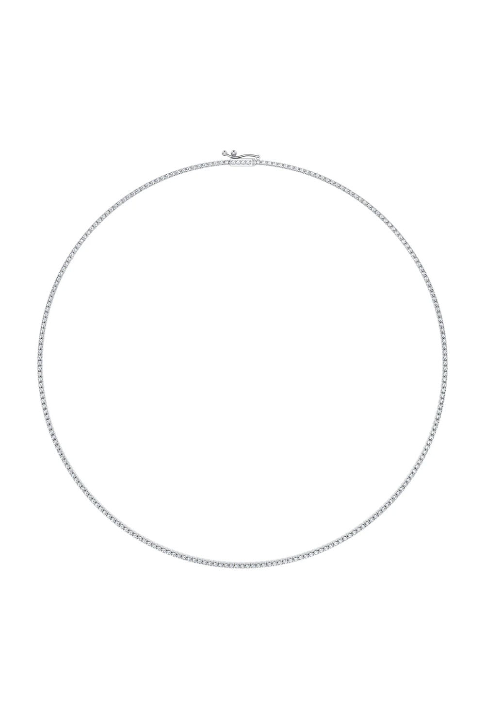 Classic Tennis Lab Diamond Necklace