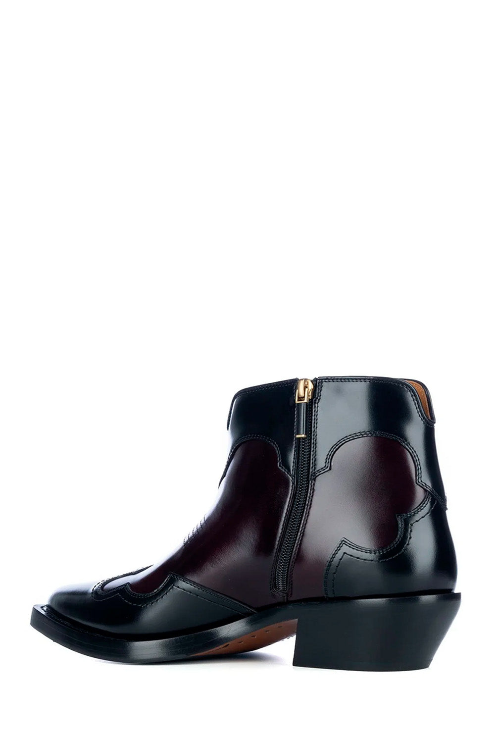 Christian Dior Pointed Toe Zip-Up Boots