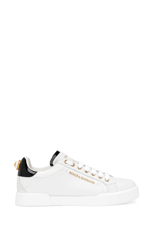 Calfskin Nappa Portofino Sneakers With Lettering