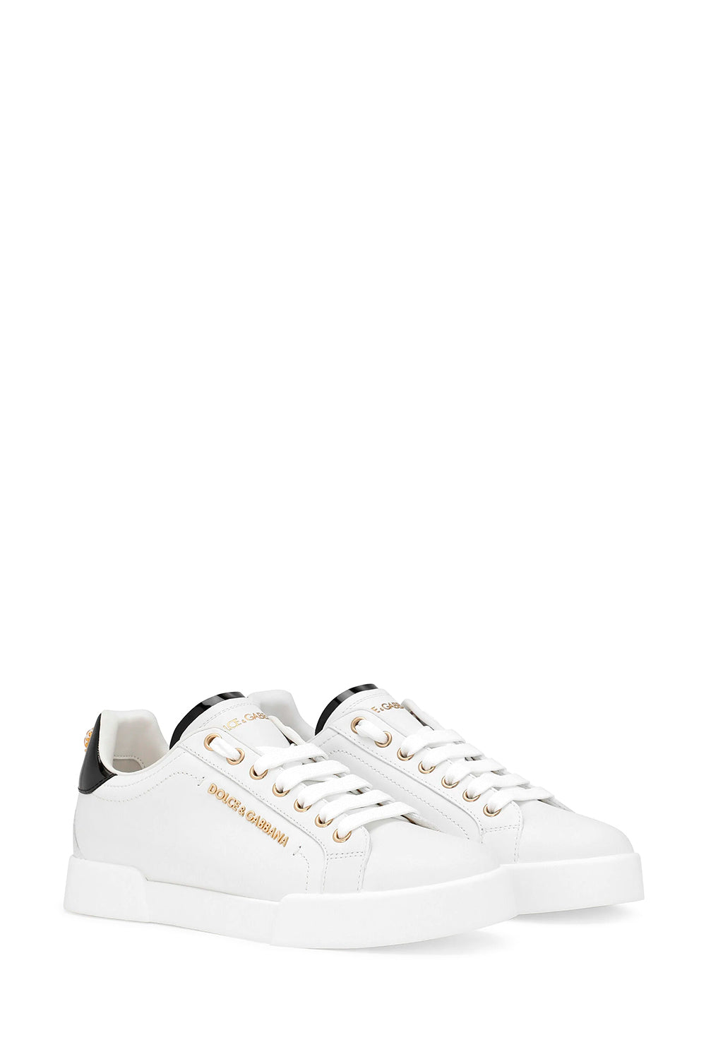 Calfskin Nappa Portofino Sneakers With Lettering