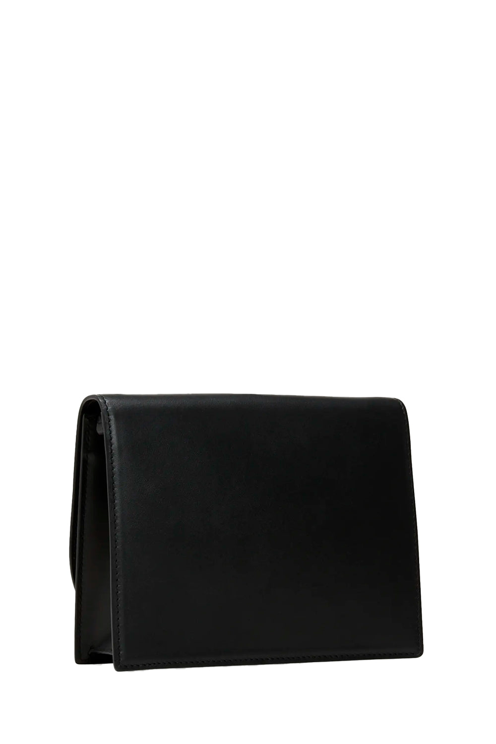 DG Logo Flap Leather Shoulder Bag