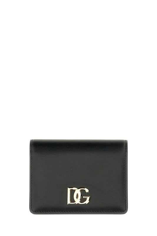 Continental Wallet Black and Gold