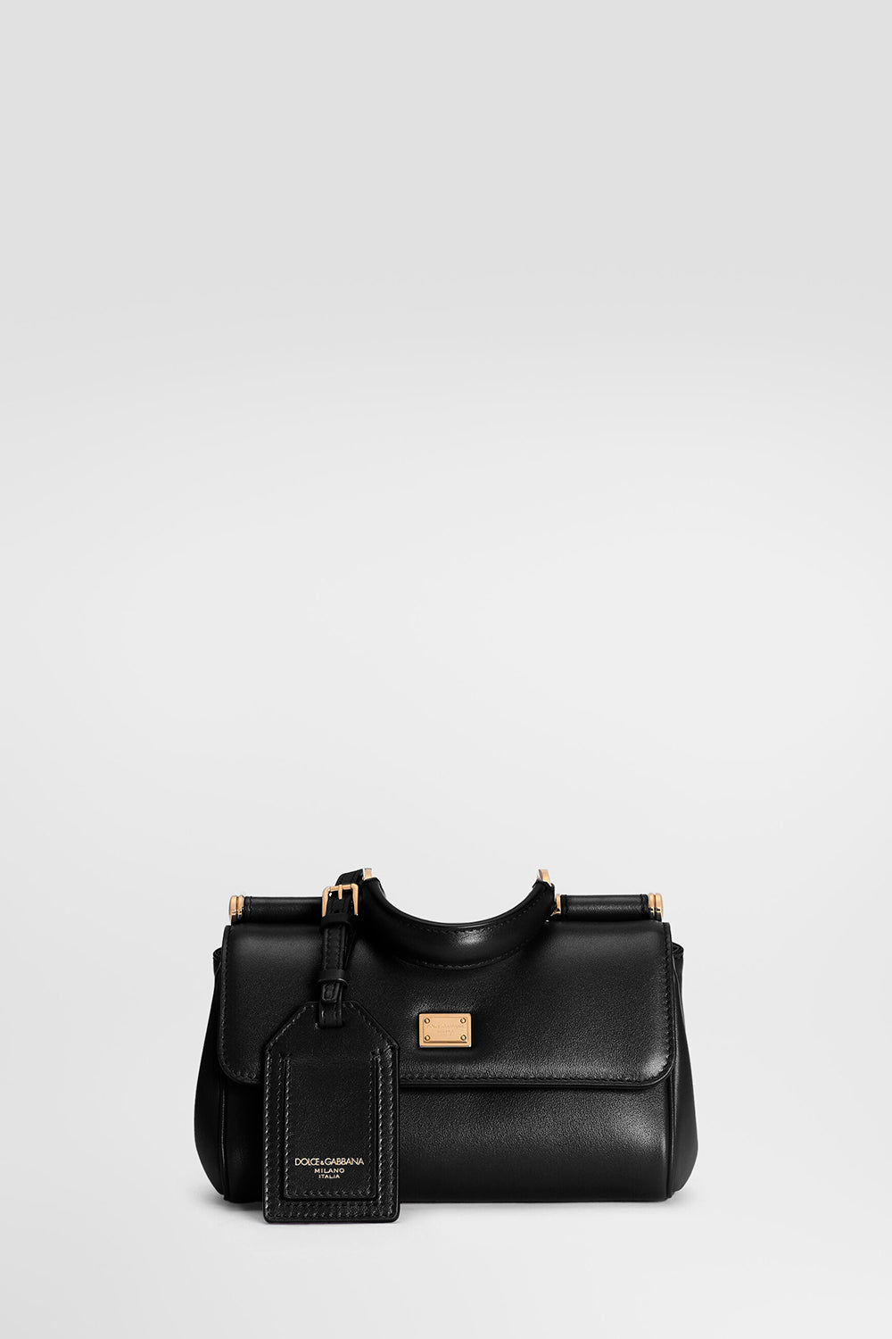 Mini My Sicily Handbag In Plongé Calfskin