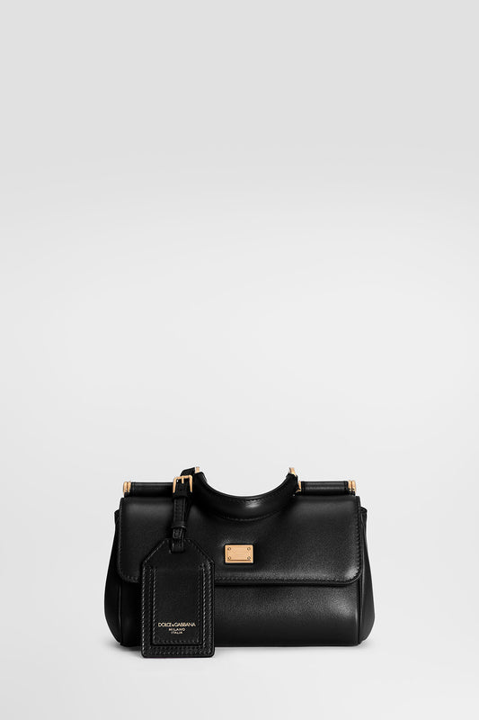 Mini My Sicily Handbag In Plongé Calfskin