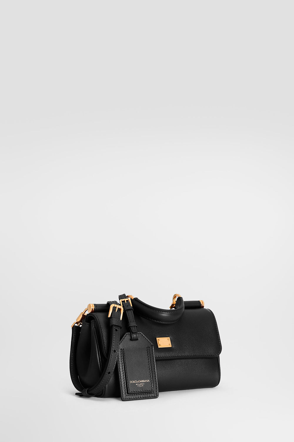 Mini My Sicily Handbag In Plongé Calfskin