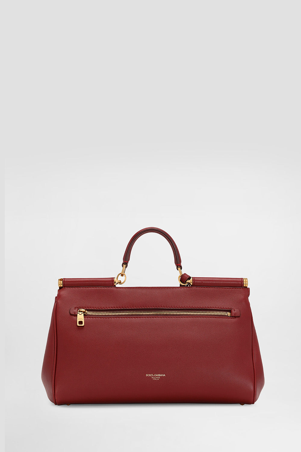 【DOLCE & GABBANA】My Sicily handbag in plonge' calfskin My Sicily handbag in plongé calfskin in Black for Women