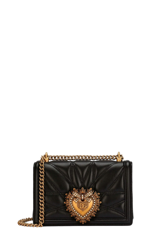 Medium Devotion Bag In Quilted Nappa Leather