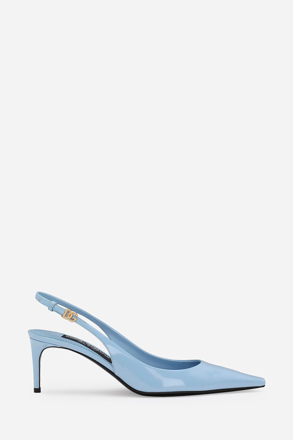 Polished Calfskin Slingbacks