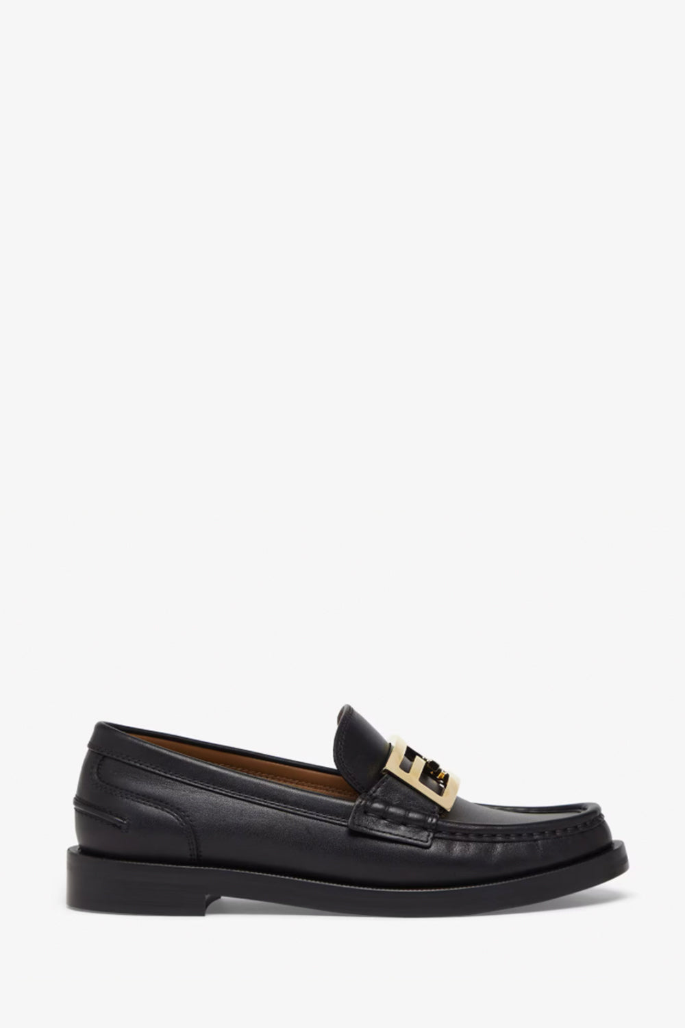 Baguette Leather Loafers