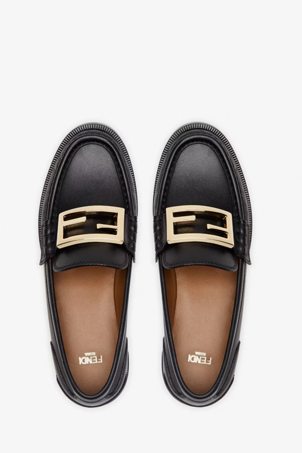 Baguette Leather Loafers