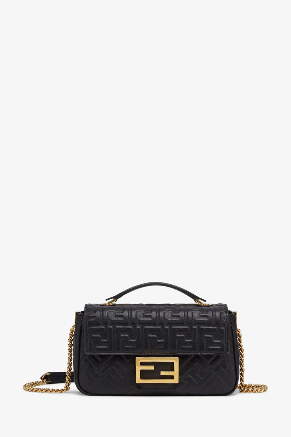 Chain Midi Baguette Bag