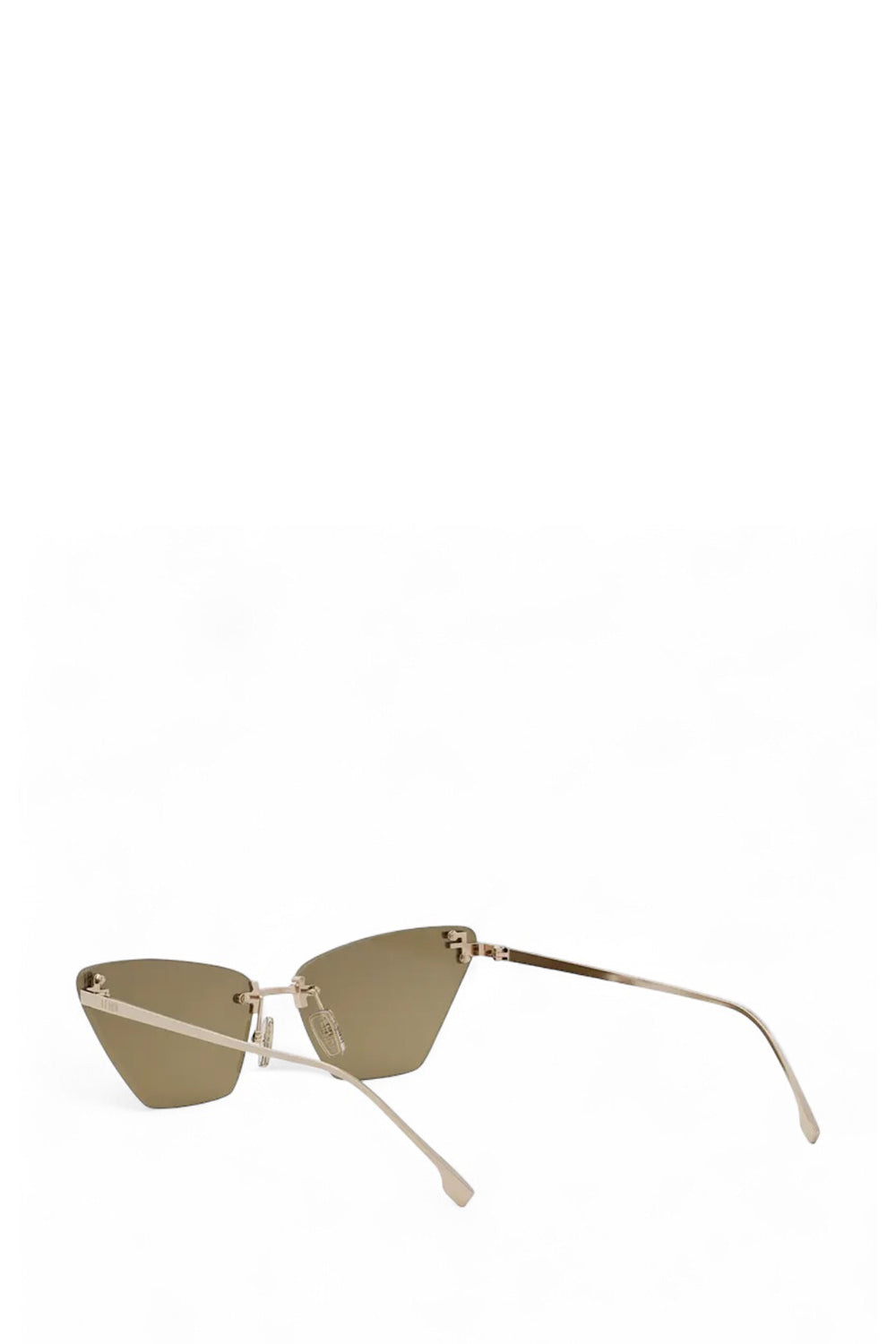 Cat-Eye Crystalized Logo Sunglasses