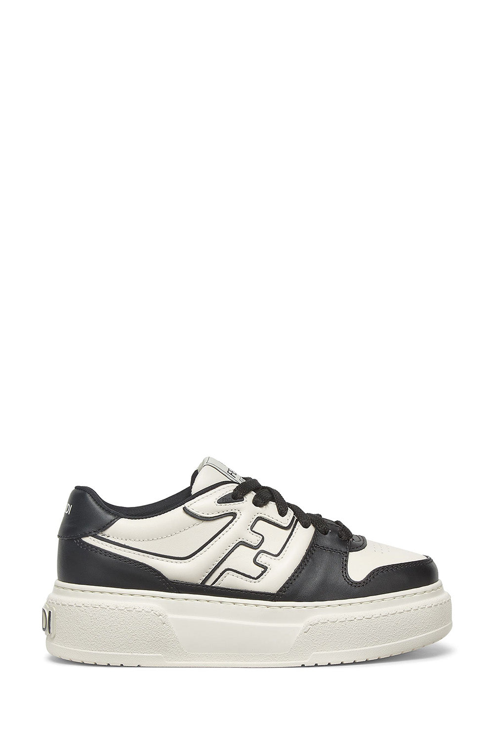 Fendi Match Lace-Up Sneakers