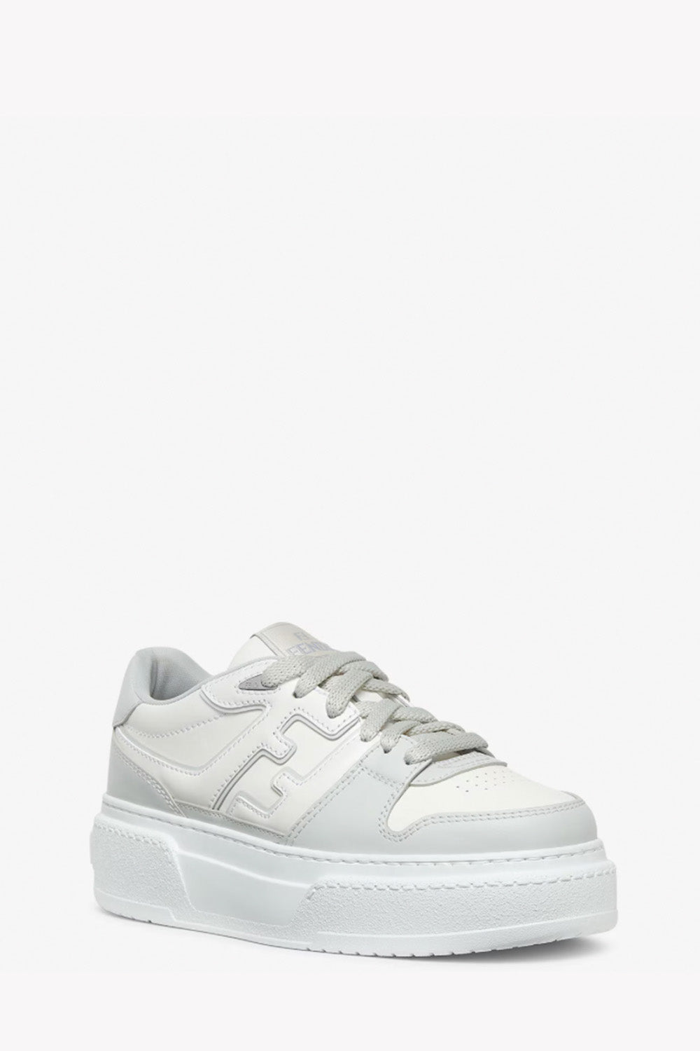 Fendi Match Lace-Up Sneakers