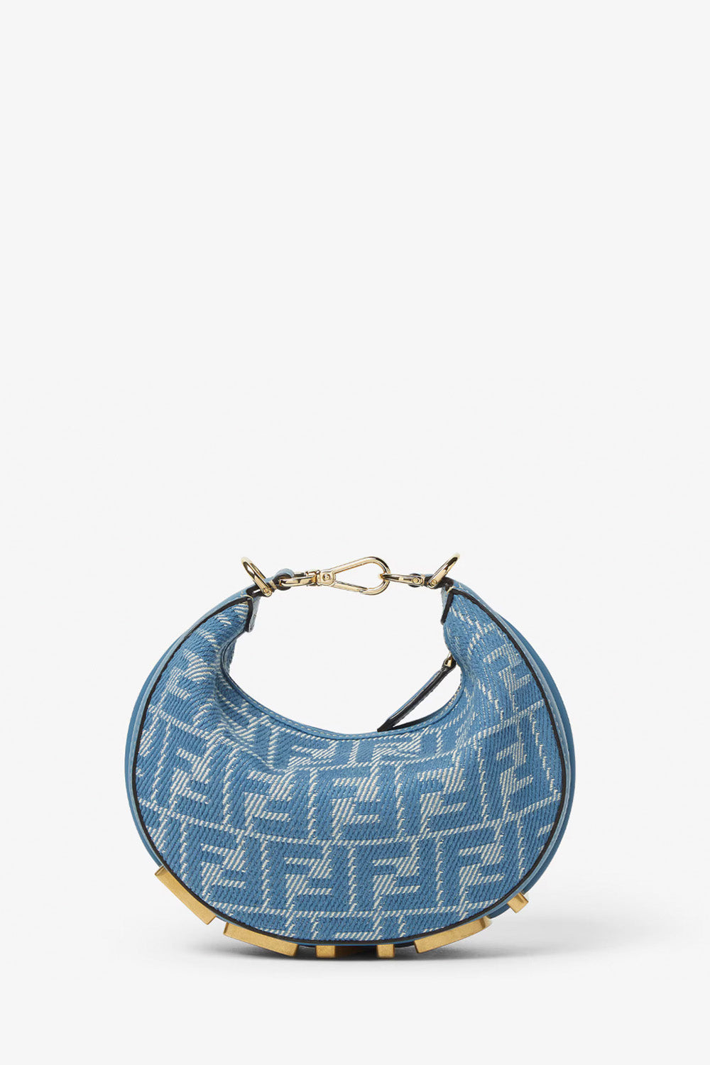 Fendigraphy Mini Denim-Effect Ff Jacquard