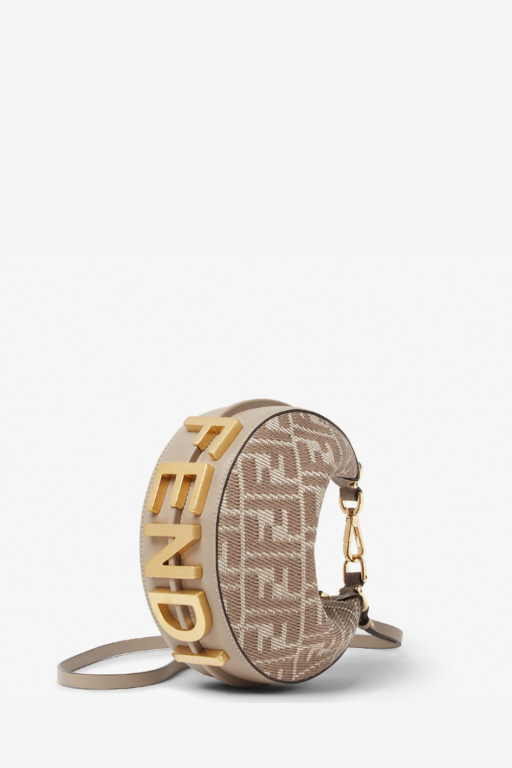 Fendigraphy Mini Denim-Effect Ff Jacquard