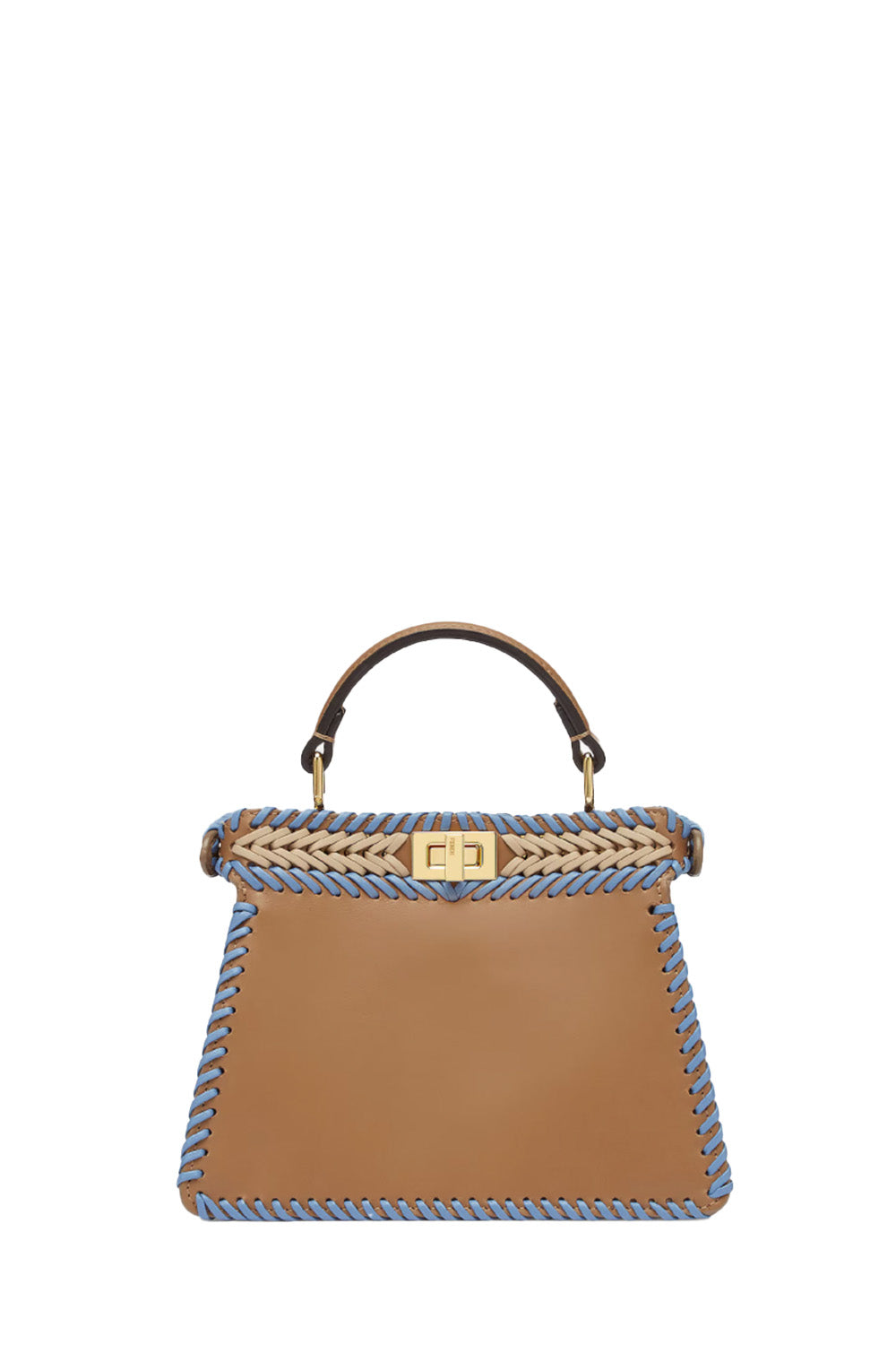 Peekaboo Iseeu Petite Braided Leather Bag