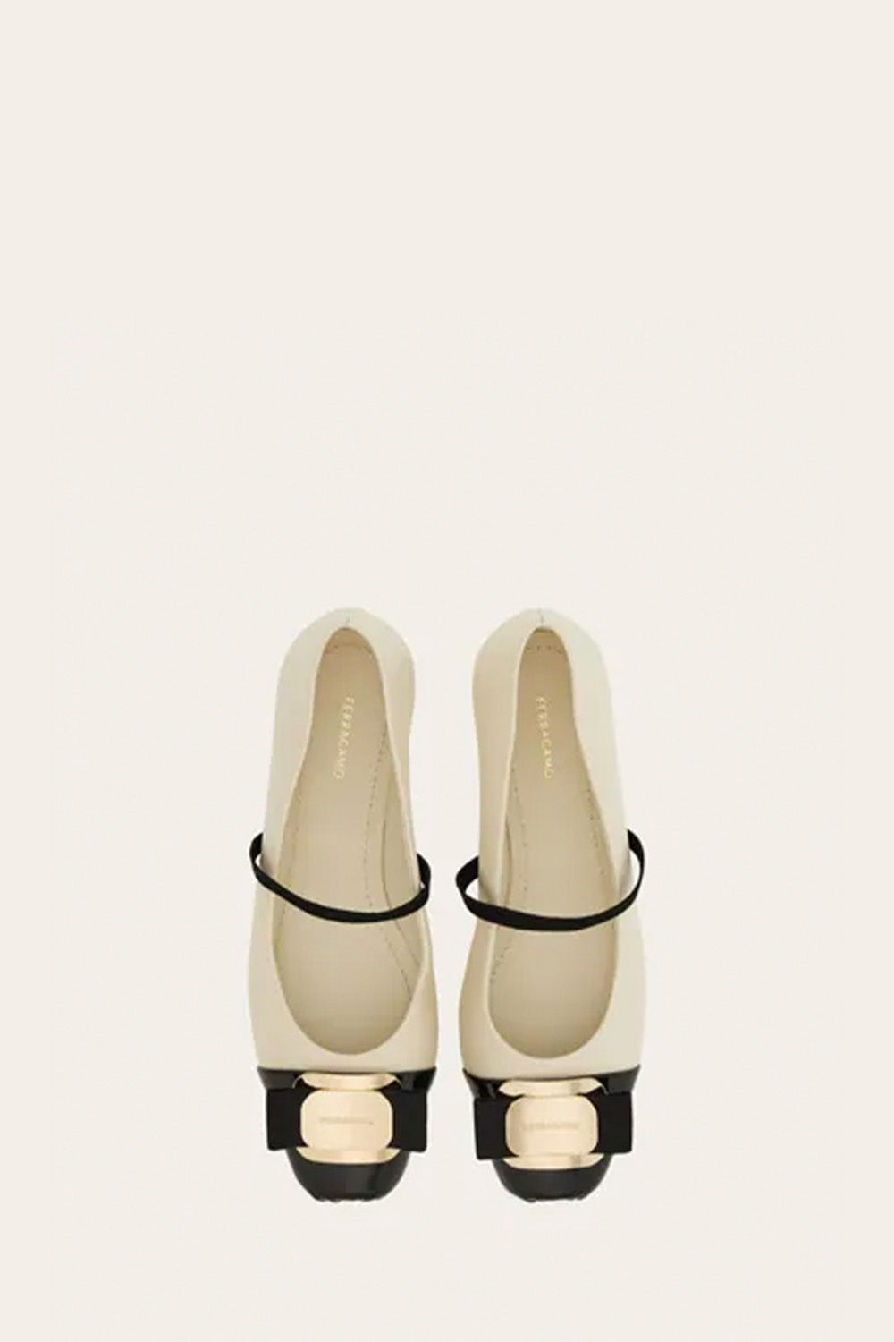 Vara Plate Bicolor Ballet Flat