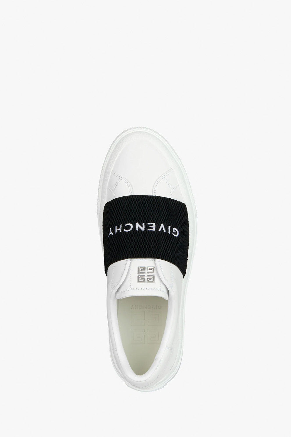 City Sport Sneakers In Leather With GIVENCHY Strap