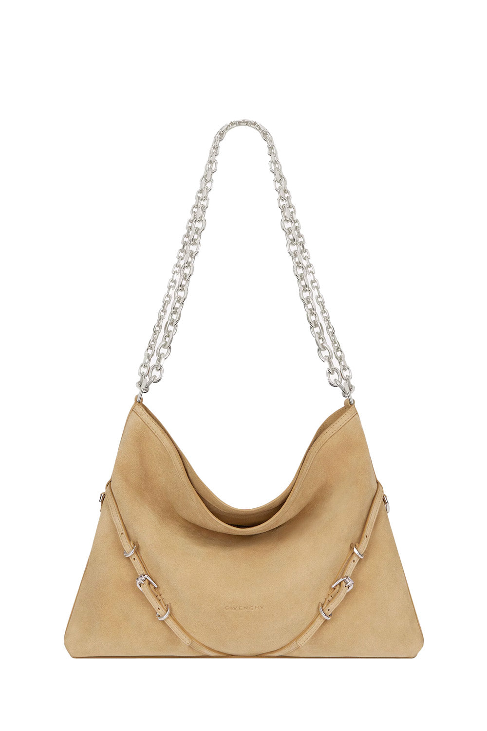 Medium Voyou Chain Bag In Suede