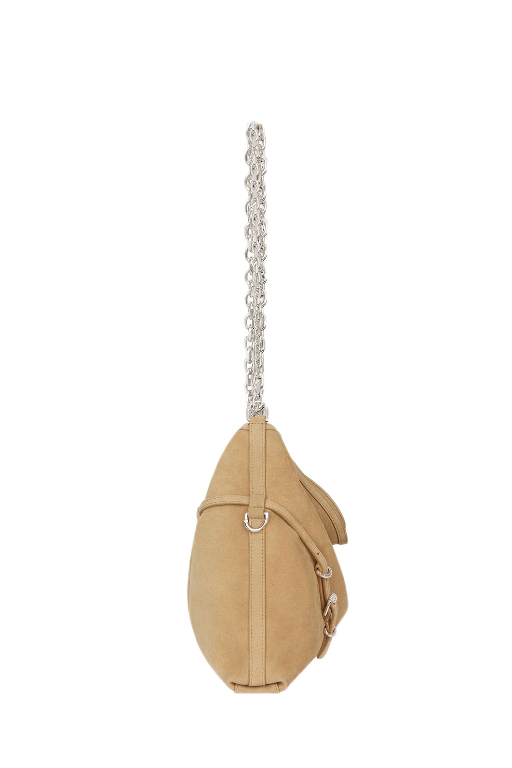 Medium Voyou Chain Bag In Suede