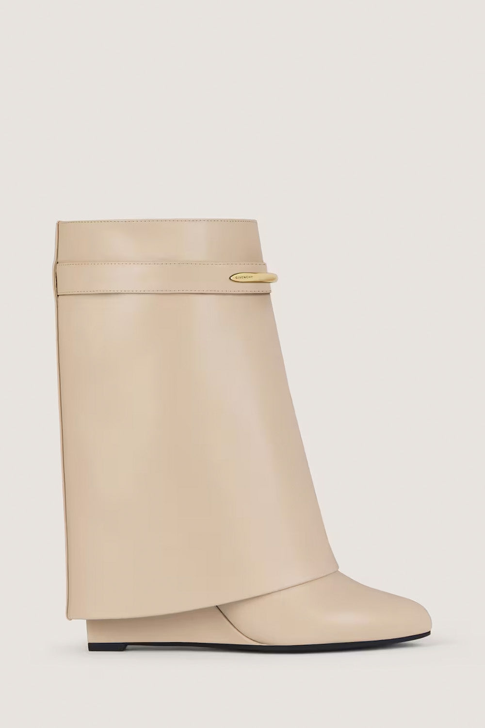 Shark Ankle Boots In Leather