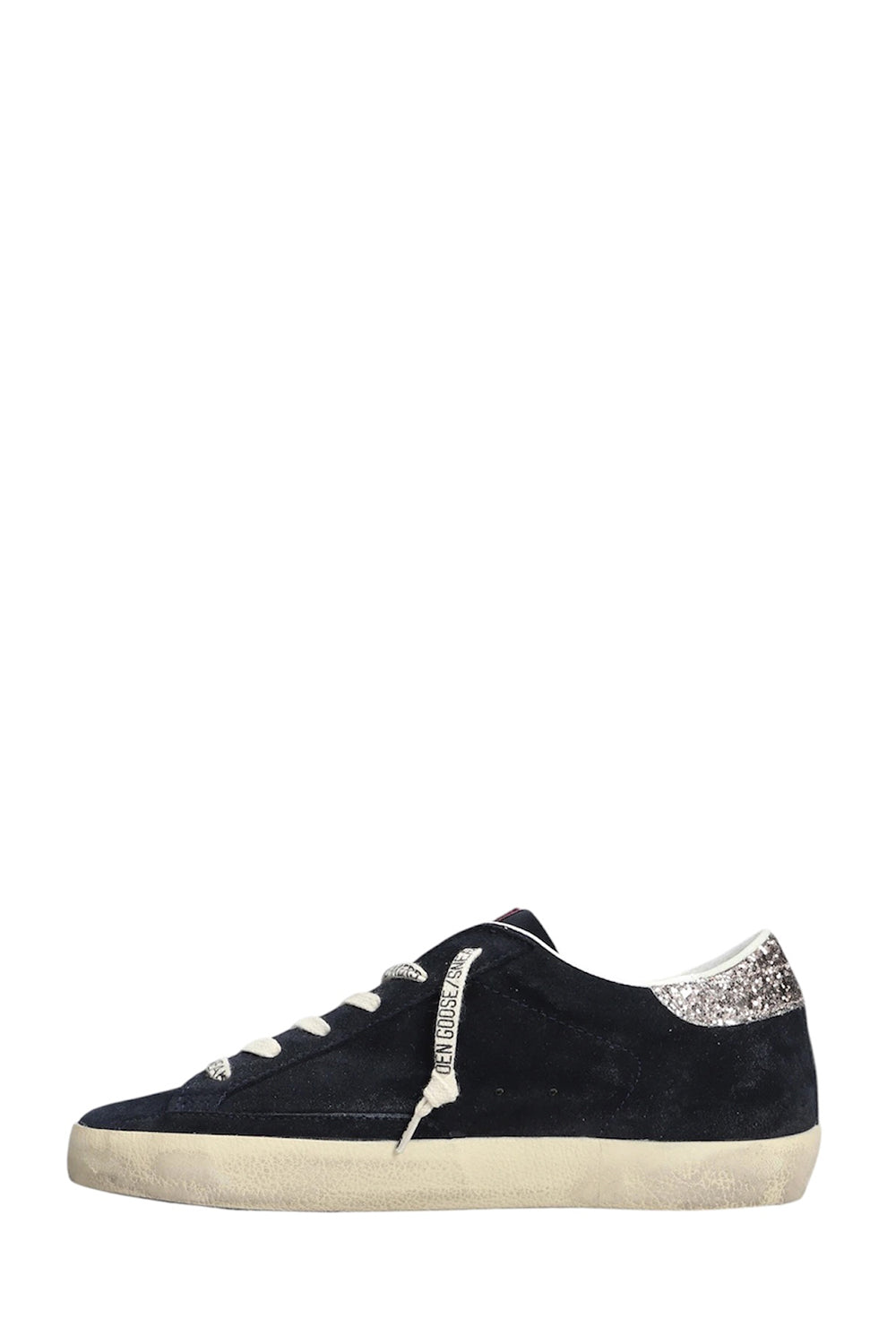 Superstar Sneakers In Blue Suede