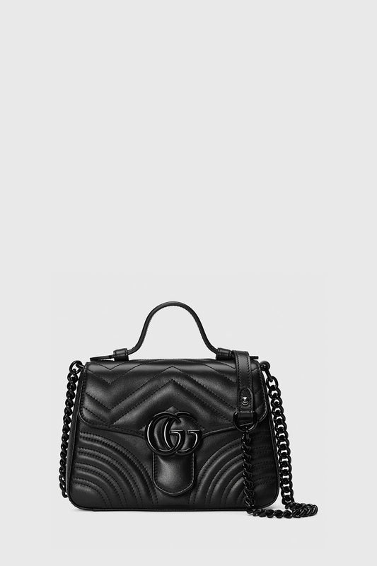 GG Marmont Mini Top Handle Bag