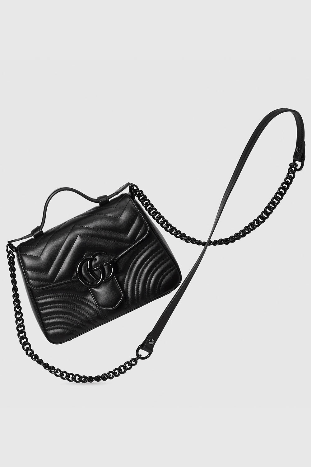 GG Marmont Mini Top Handle Bag