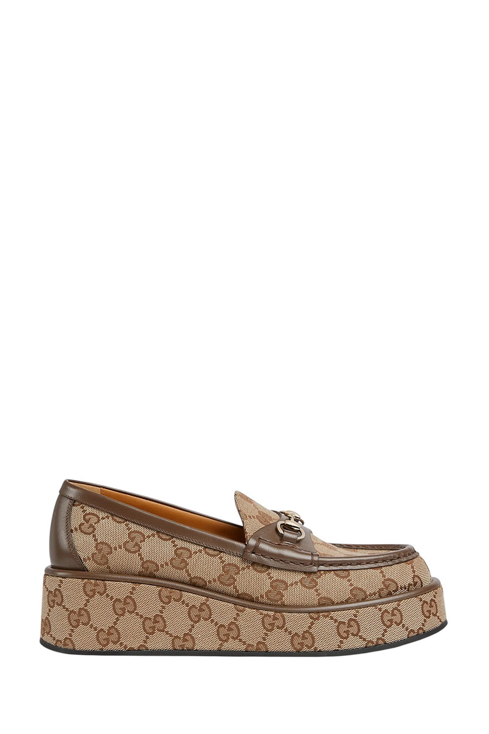 Idle Monogram Bit Platform Loafers