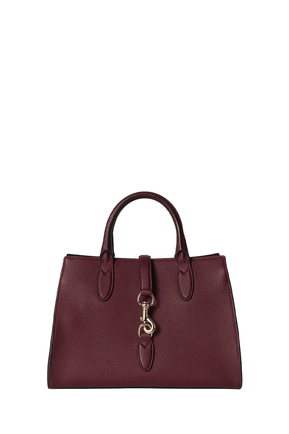 Medium Tote Bag With Hook Closure