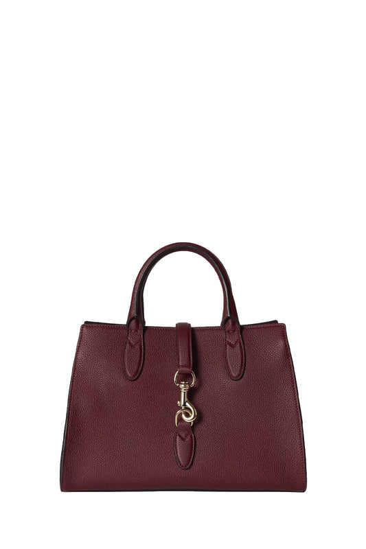 Medium Tote Bag With Hook Closure