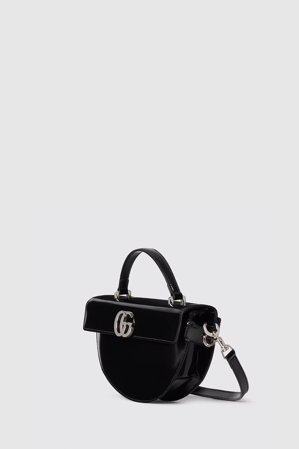 Small Half-Moon Top Handle Bag