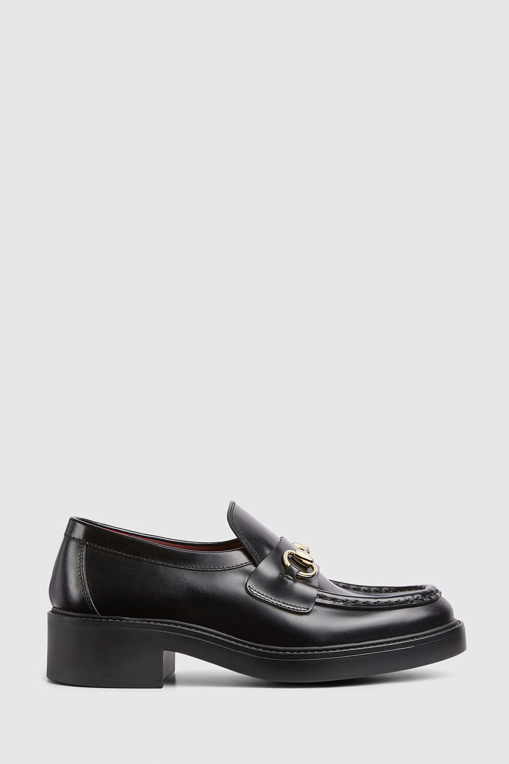 Women's Loafer With Horsebit With Lug Sole