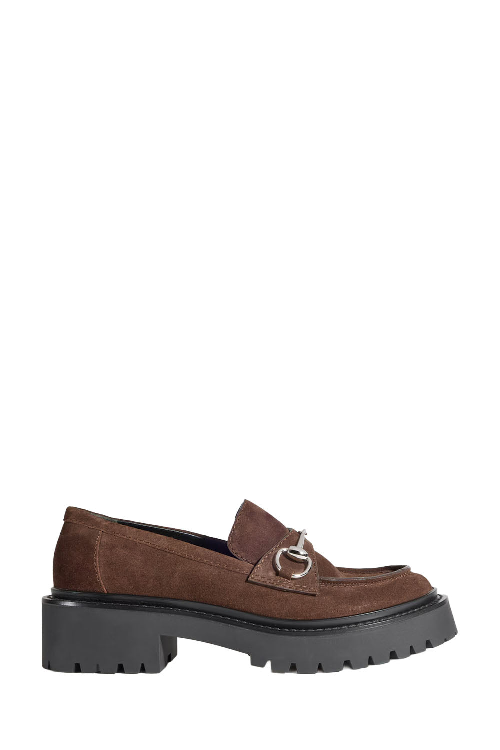 Loafer With Horsebit And Lug Sole