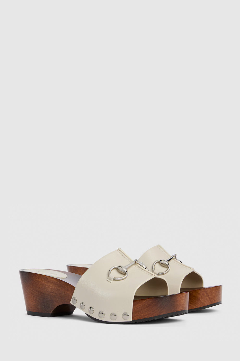 Platform Clog With Horsebit