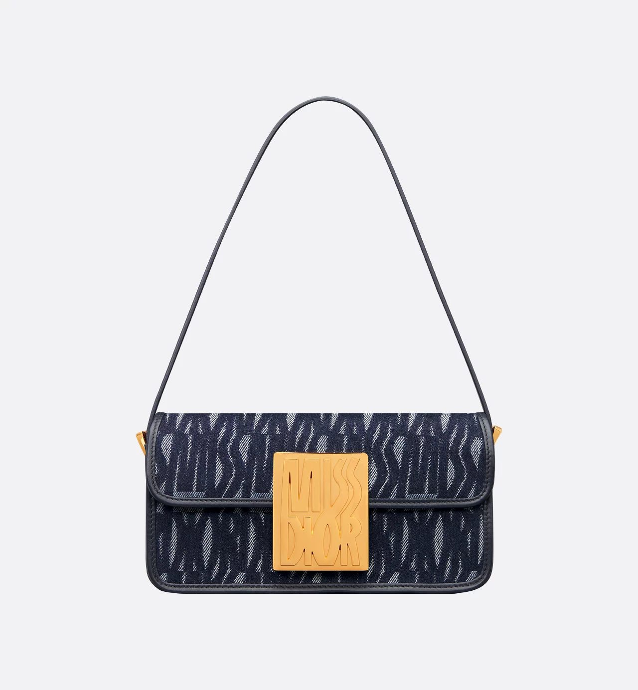 Miss Dior Flap Bag Allover Denim