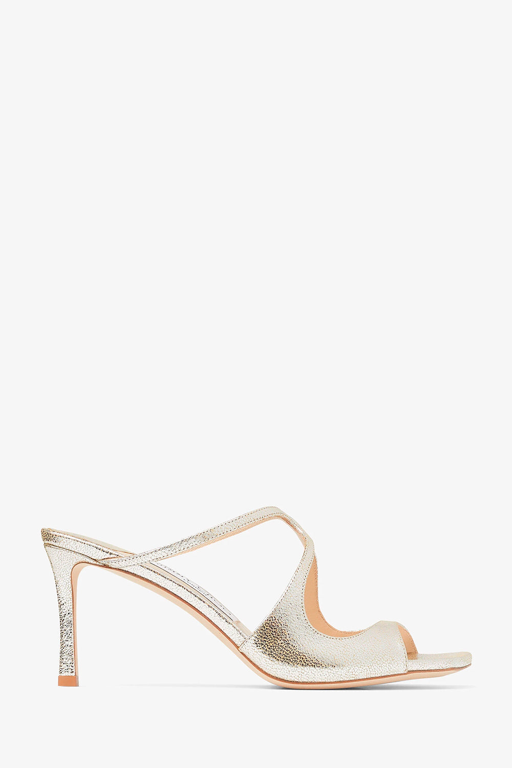Anise 75 Glitter Leather Mules