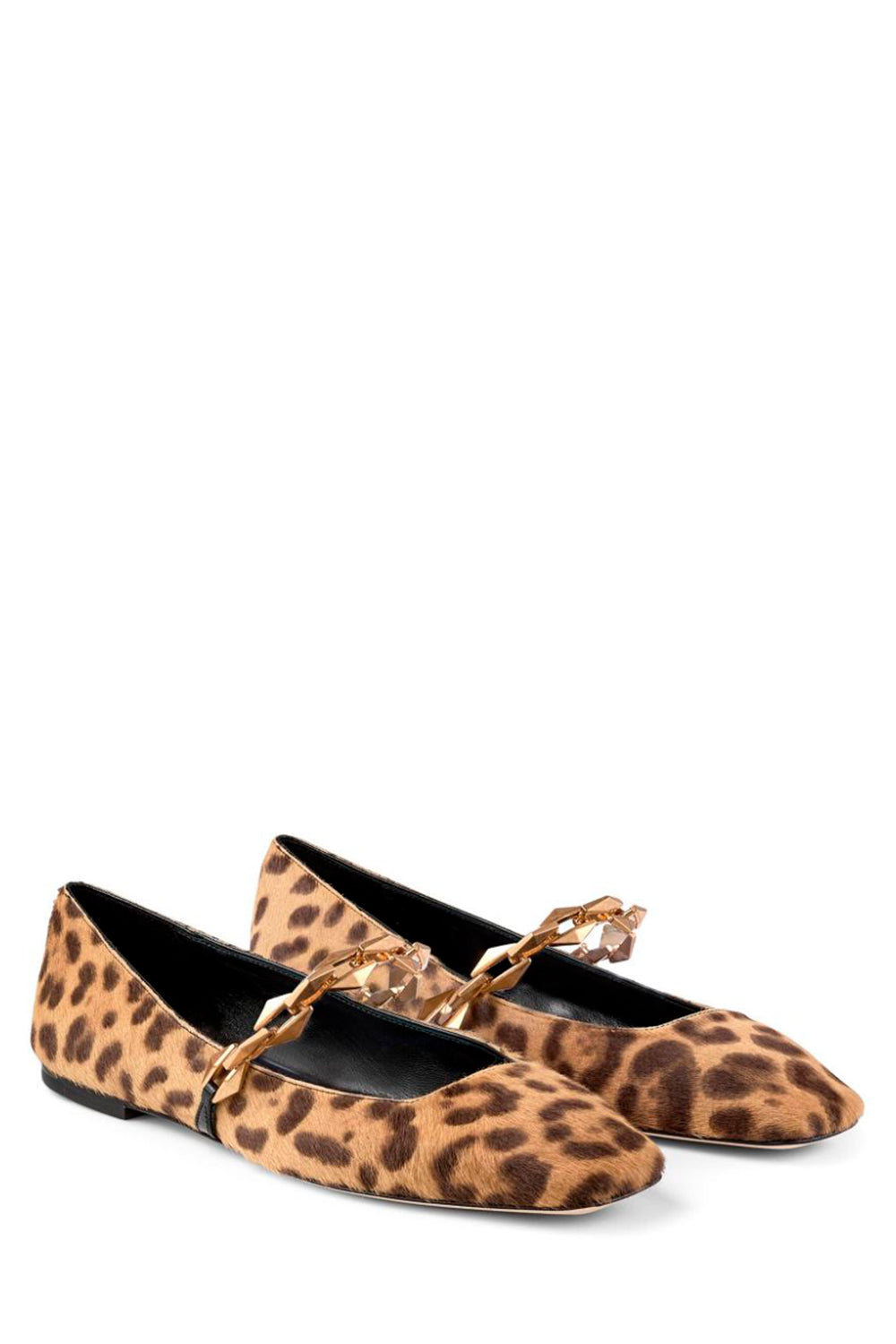 Leopard Diamond Tilda Ballet Flats