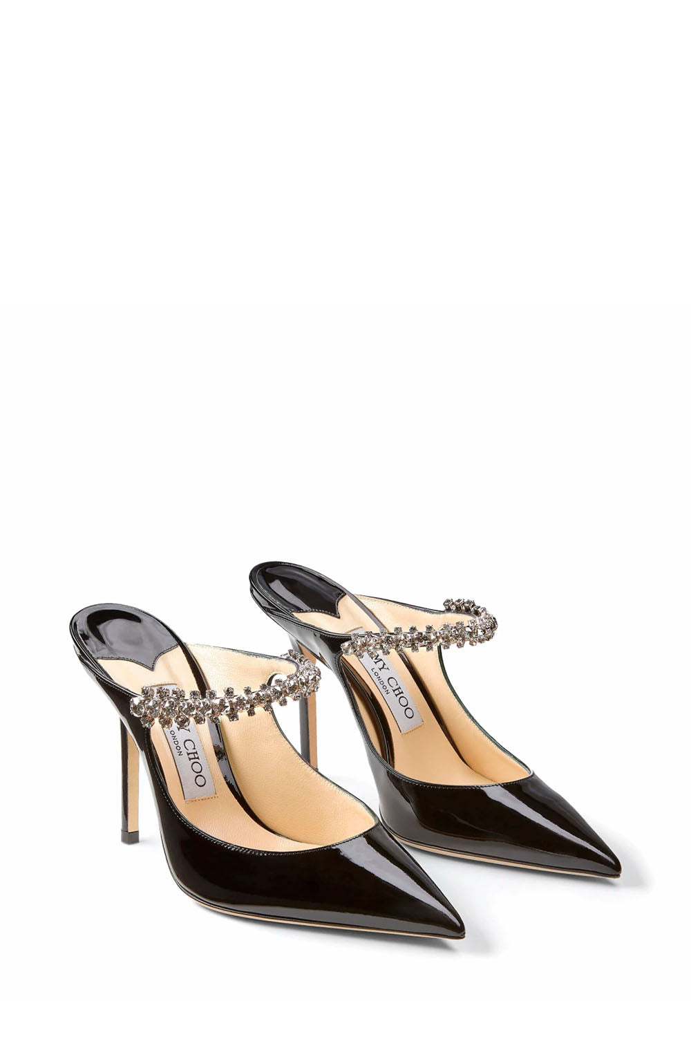 100mm Bing Leather Mules