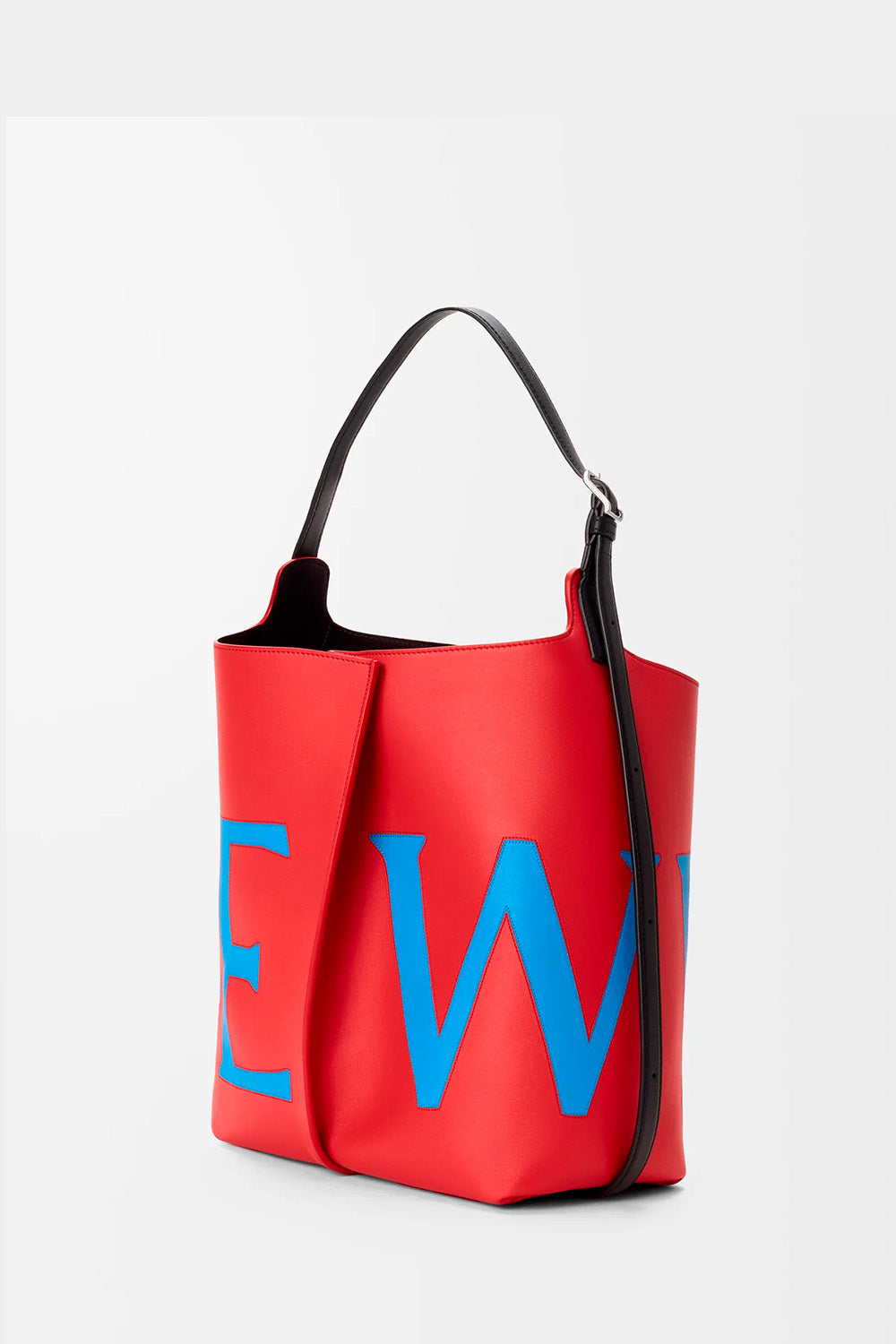 Large Bilbao Bucket Oversized Logo In Smooth Calfskin