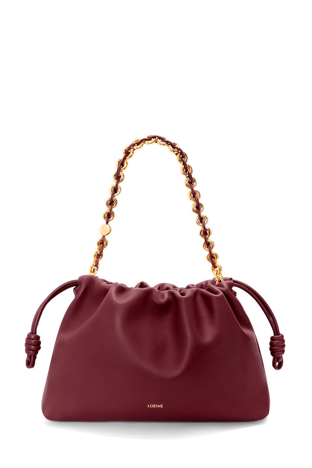 Large Flamenco Purse In Lamb Napa Leather