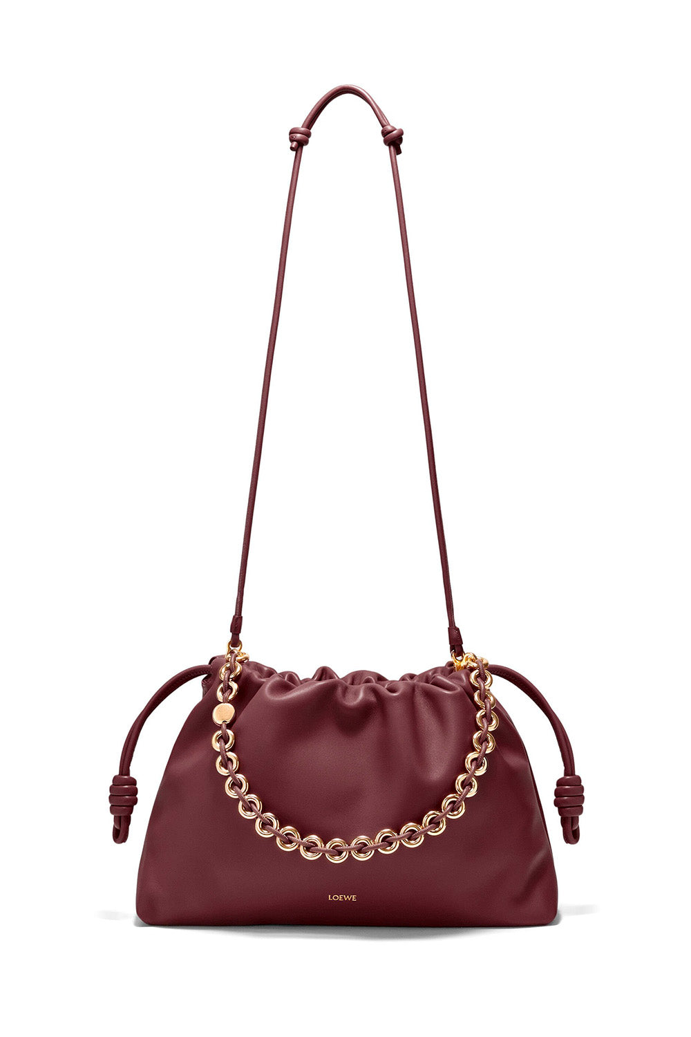 Large Flamenco Purse In Lamb Napa Leather