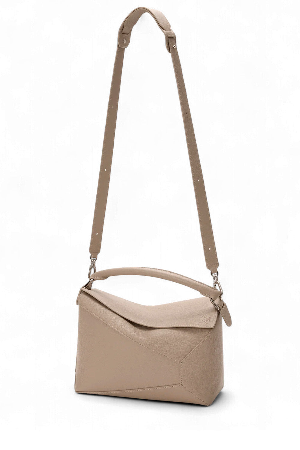Medium Puzzle Edge Bag In Soft Grained Calfskin