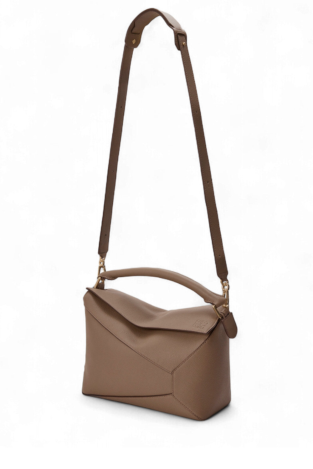 Medium Puzzle Edge Bag In Soft Grained Calfskin