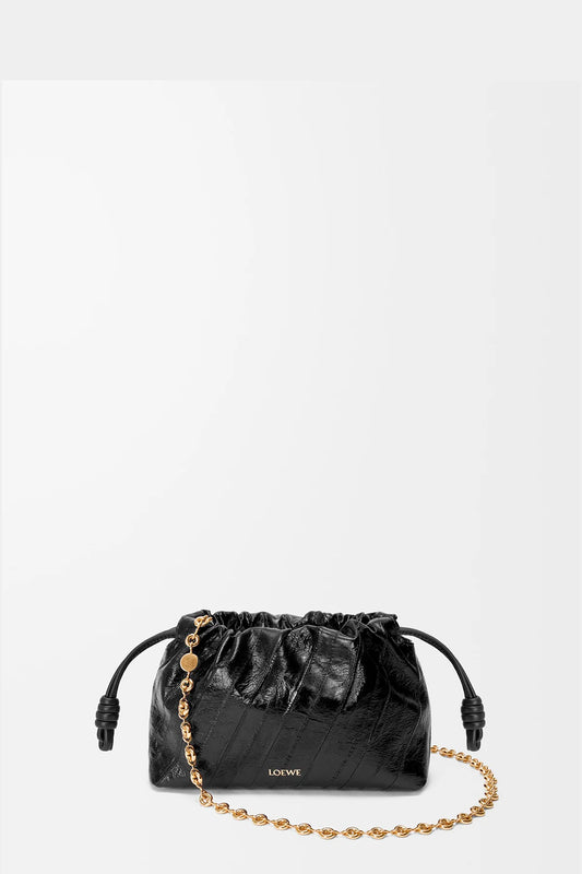 Mini Flamenco Purse In Hagfish